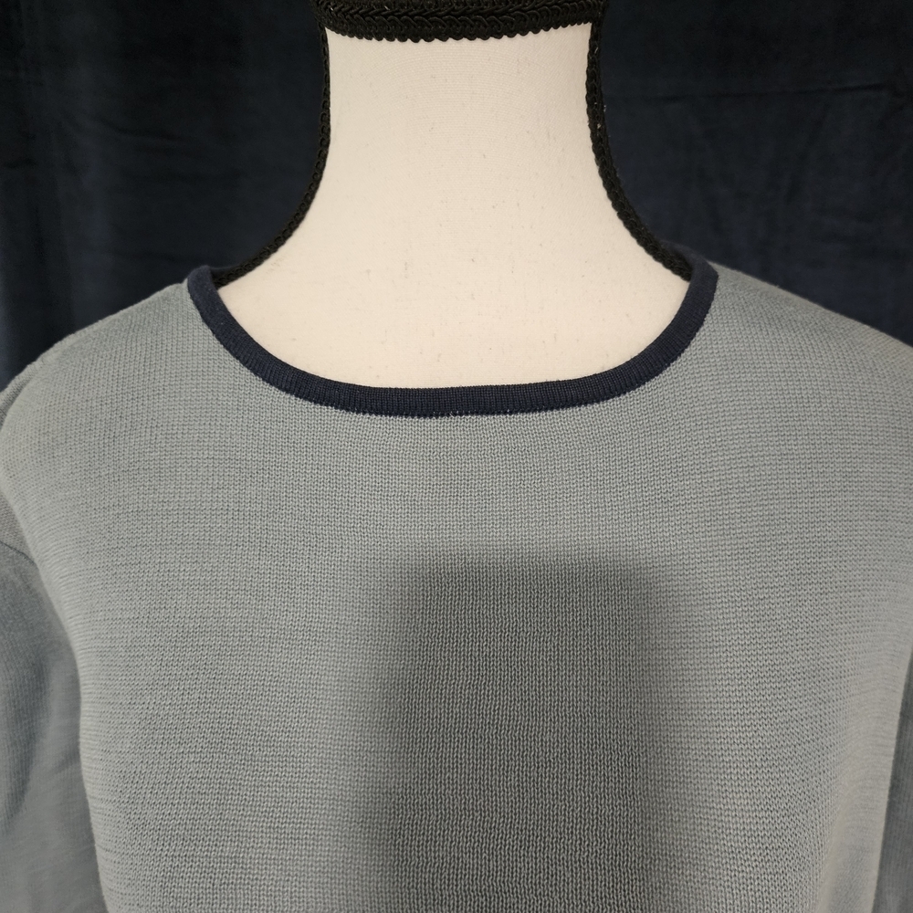 Christian Dior Navy Striped Women's Sweatshirt - Picture 3 of 11